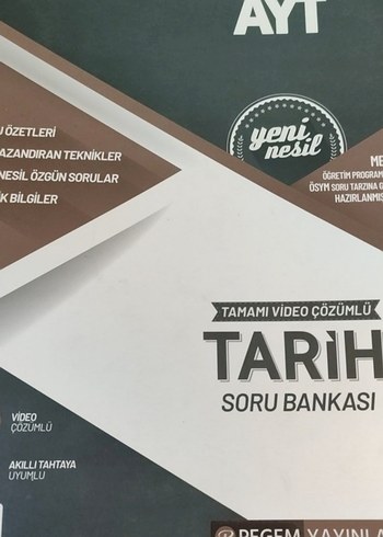 Tarih Soru Bankası - Tamamı Video Çözümlü