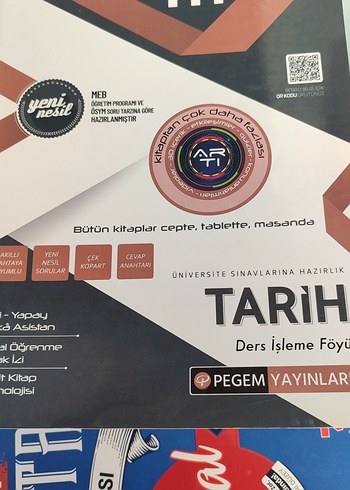 Pegem Yayınları Tarih Ders İşleme Föyü