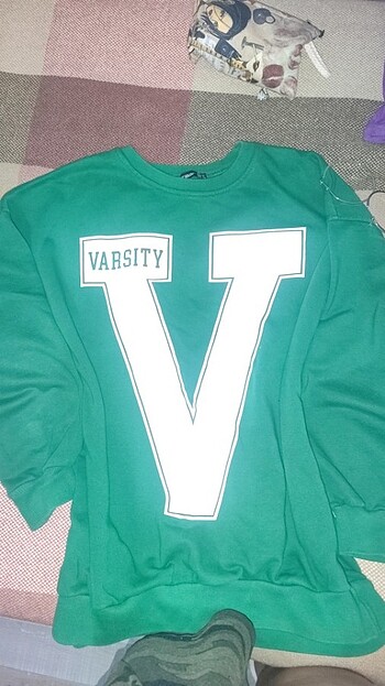 Ambar/ Varsity Sweat Yeşil 