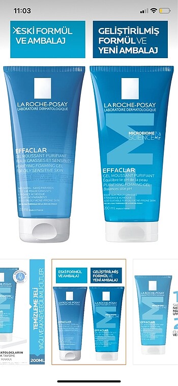 La Roche Posay La Roche posay effaclar