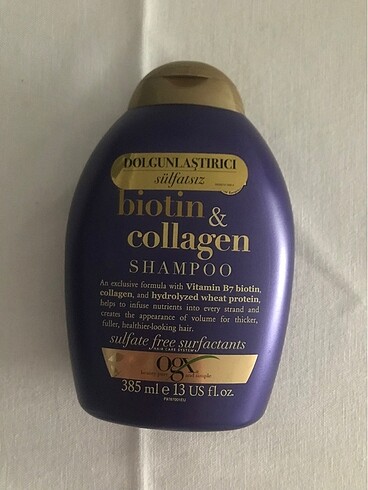 ogx biotin collagen şampuan