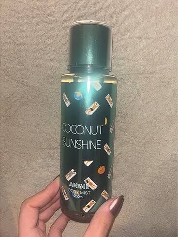 angie coconut body mist