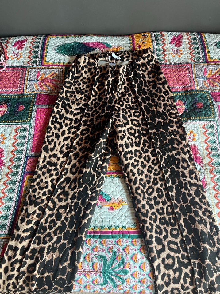 Leopar Desenli pantolon - Görsel 2