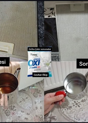 Homm Clean Oxi Power Mutfak Tozu 500 gr - Görsel 3