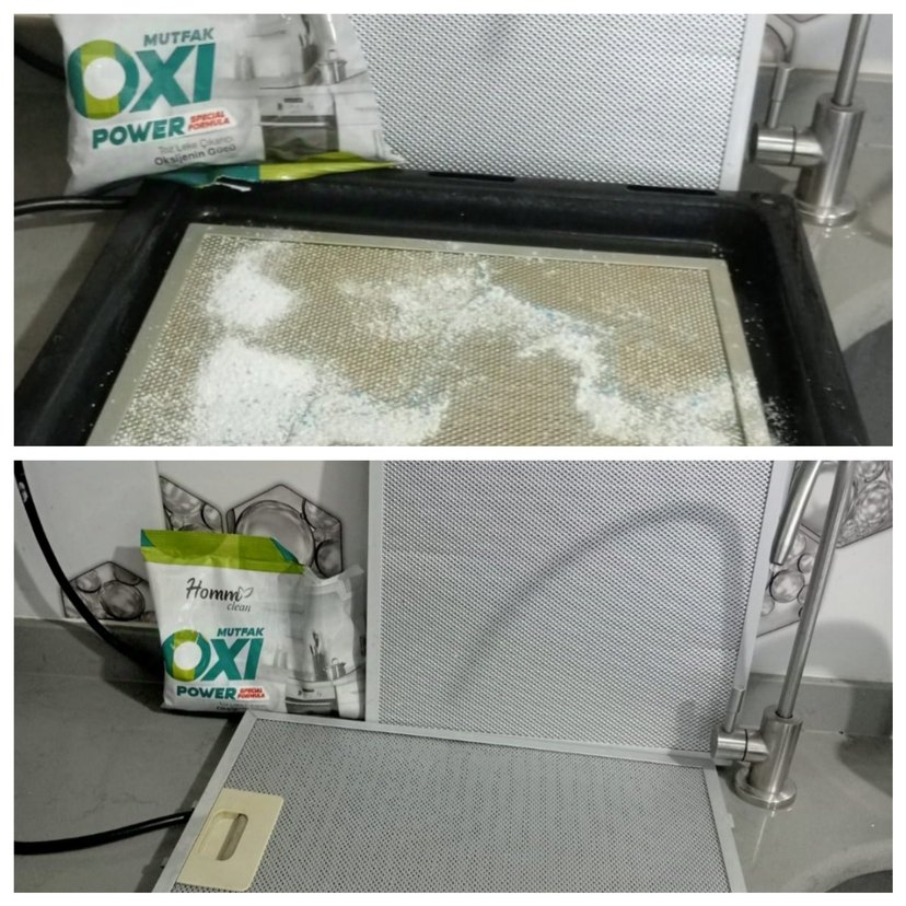 Homm Clean Oxi Power Mutfak Tozu 500 gr - Görsel 4