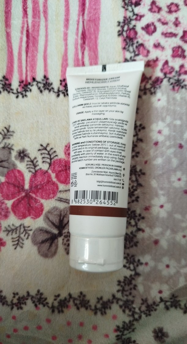 Homm Yaşlanma Karşıtı Shea Butter Nemlendirici Krem 75ml - Görsel 2