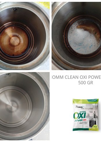 Homm Clean Mutfak Oxi Toz Leke Çıkarıcı - Görsel 5