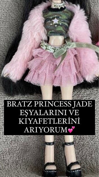 Bratz Princess Jade kıyafet Arıyorum