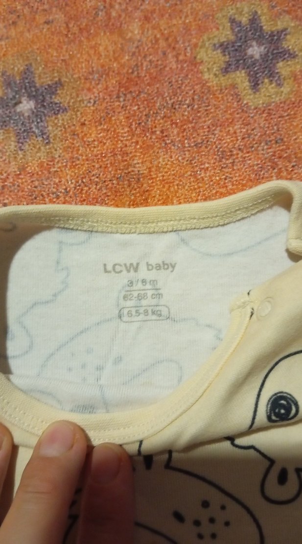 Renkli Baskılı Bebek Erkek Tulum - Görsel 3