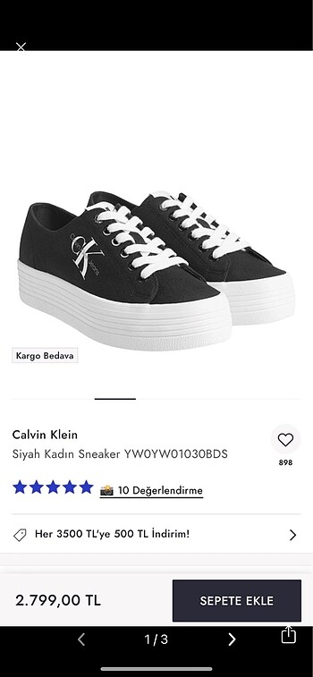 Calvin Klein CK Sneaker
