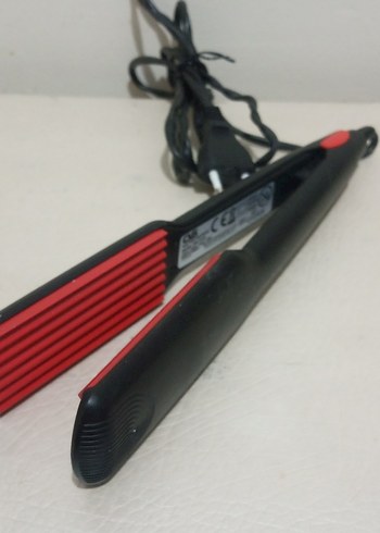 CVS Kırmızı Siyah Saç Tost Makinesi - Görsel 2