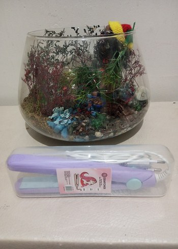 Mor Mini Saç Düzleştirici - Görsel 4