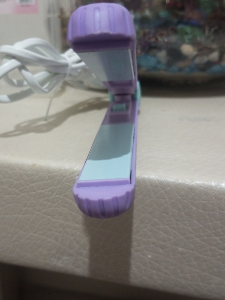 Mor Mini Saç Düzleştirici - Görsel 5