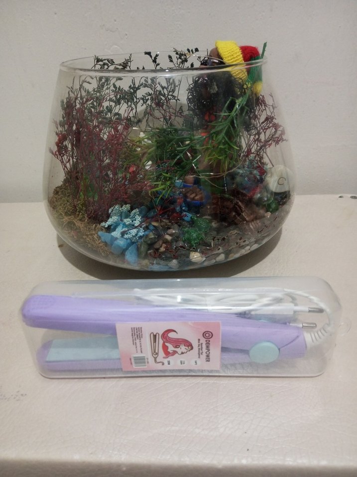 Mor Mini Saç Düzleştirici - Görsel 4