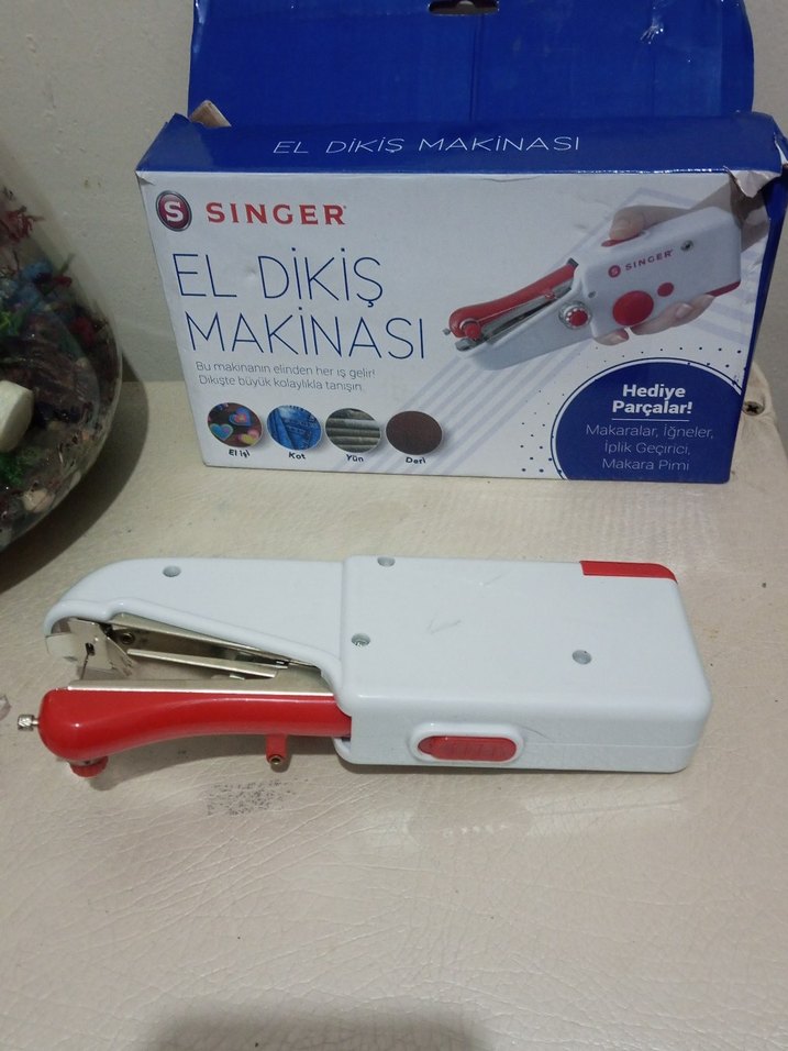 Singer El Dikiş Makinası Beyaz - Görsel 3