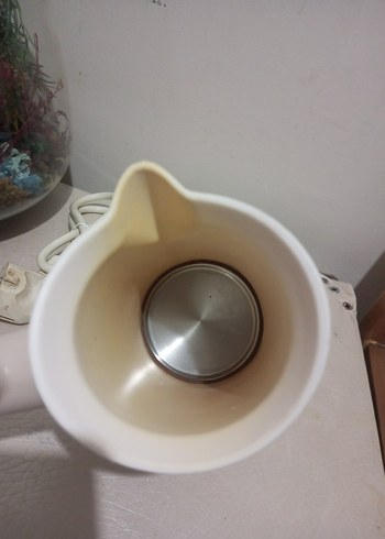 Beyaz Elektrikli Kahve Cezvesi - Görsel 5