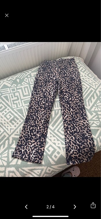 s Beden Zara leopar pantolon