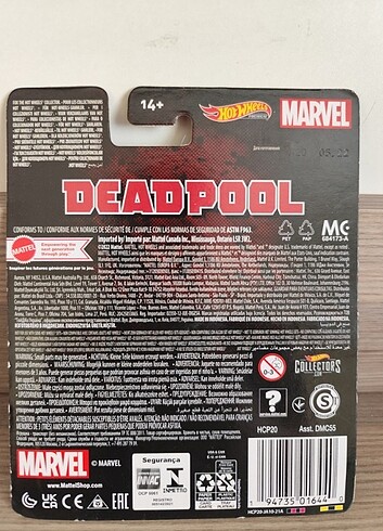 Beden Renk Hot wheels deadpool