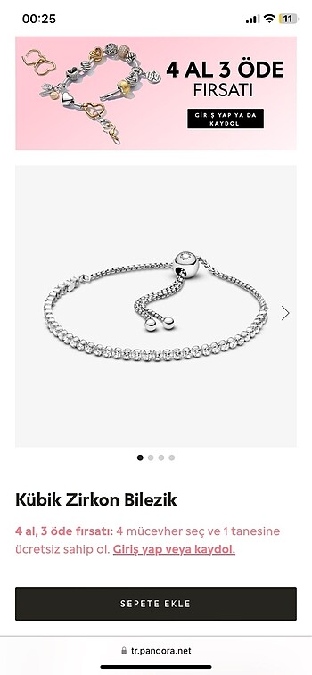 Pandora Pandora bileklik