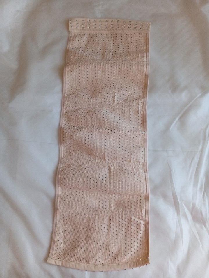 Bej Dikişsiz Midi Korse - Görsel 2