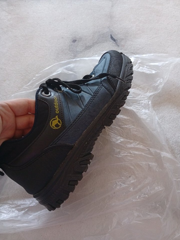 Mavi Erkek Outdoor Spor Ayakkabı Velcro - Görsel 3