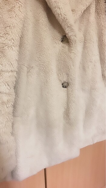 Pull and Bear Bej kürk peluş