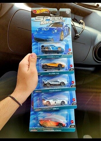  Beden Renk Speed Machines Pagani Zonda R hotwheels