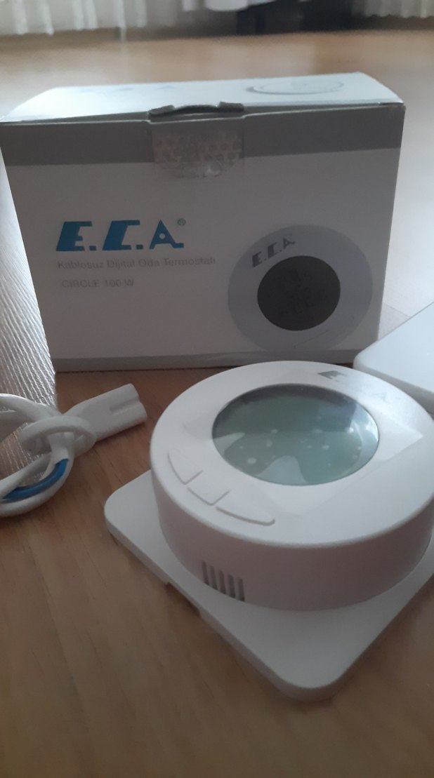 E.C.A Beyaz Akıllı Termostat Seti - Görsel 3