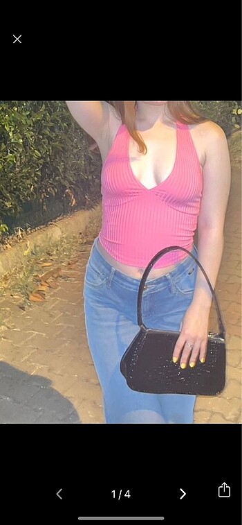 Halter yaka bluz