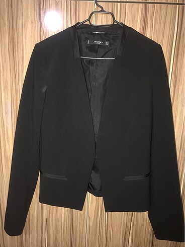 Mango Siyah Blazer Ceket