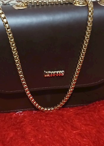 Zarif Yılan Desenl çanta - Görsel 3