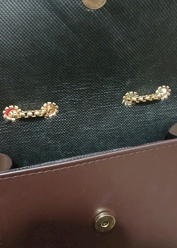 Zarif Yılan Desenl çanta - Görsel 4