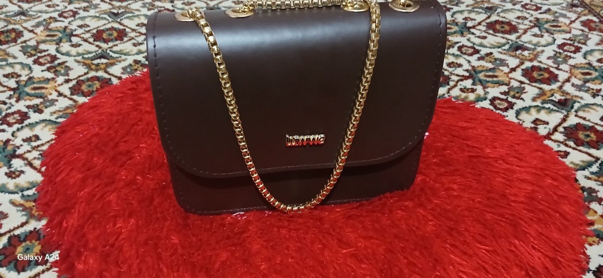 Zarif Yılan Desenl çanta - Görsel 3