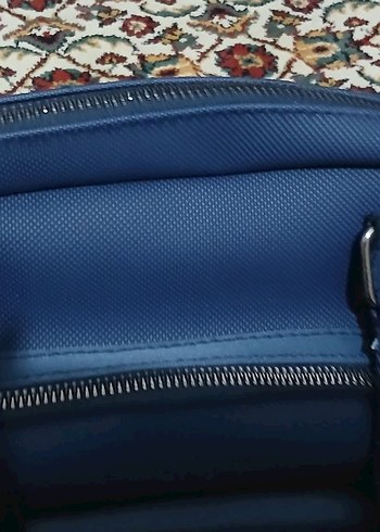 Mavi Kadın Fermuarlı Çanta - Görsel 2