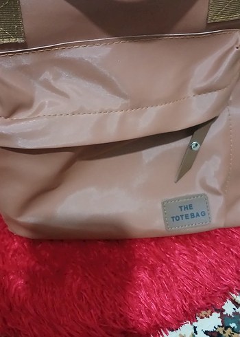 Bej Deri Fermuarlı Kadın Çantası - Görsel 4