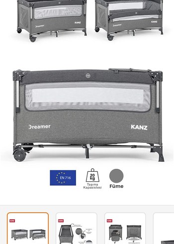KANZ Füme Renkli Oreamer Oyun Parkı