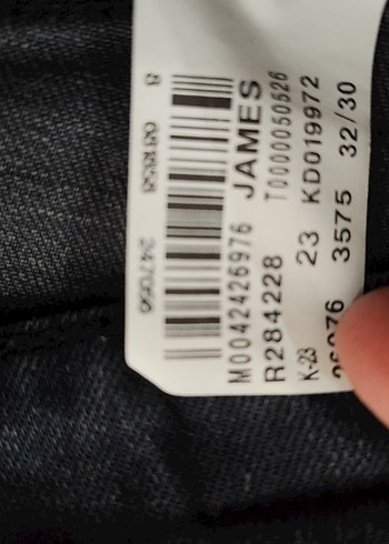 Mavi Jeans Skinny James 32/30 Lacivert - Görsel 7