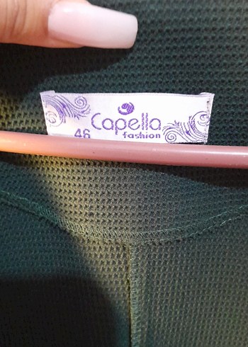 Koyu Yeşil Düğmeli Kadın Blazer Ceket - Görsel 3