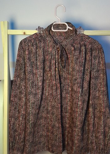 Bohem Uzun Kollu Bağlamalı Yaka Gömlek - Görsel 3