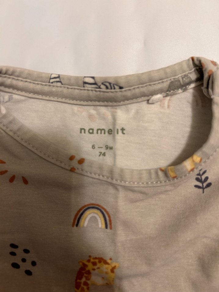 Uzun Kollu Erkek Bebek Body - Görsel 2