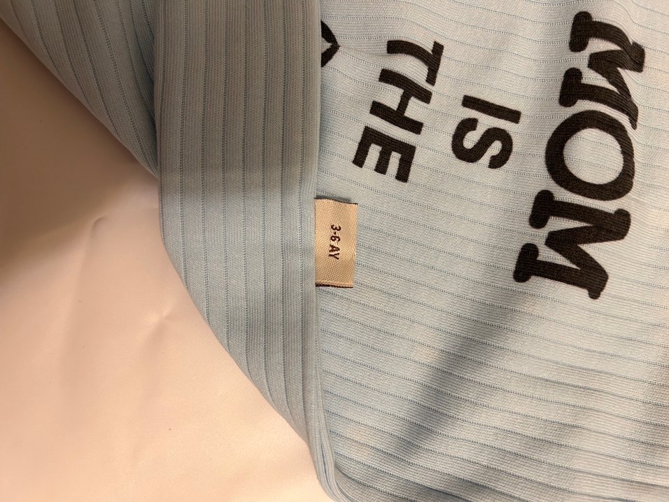 Mavi Kısa Kollu Bebek Body - Görsel 2