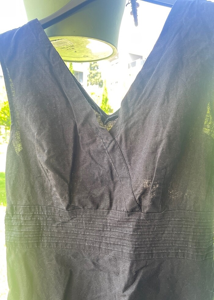 Keten elbise - Görsel 2