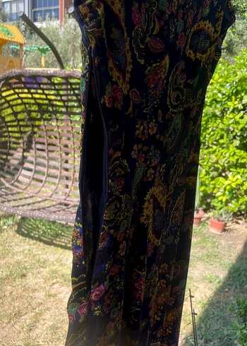 Bohem Desenli Midi Elbise - Görsel 6