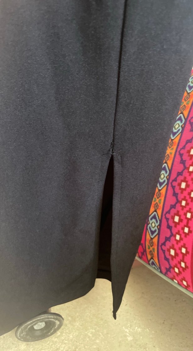 Siyah V Yaka Uzun Abiye Elbise - Görsel 2