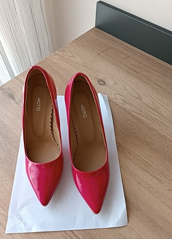 37 Beden pembe Renk Stiletto