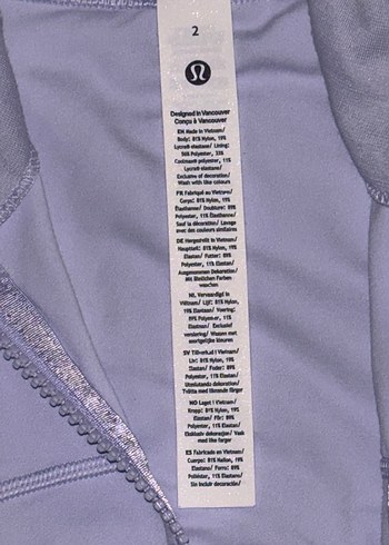 Lululemon Define Crop Ceket Serene Blue - Görsel 3