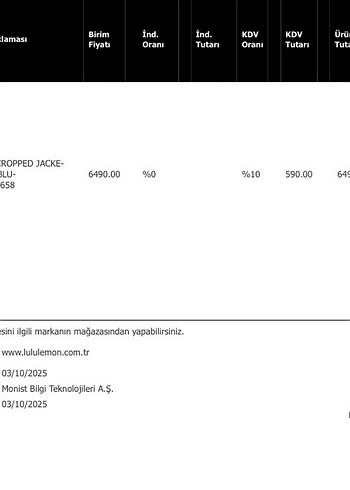 Lululemon Define Crop Ceket Serene Blue - Görsel 5