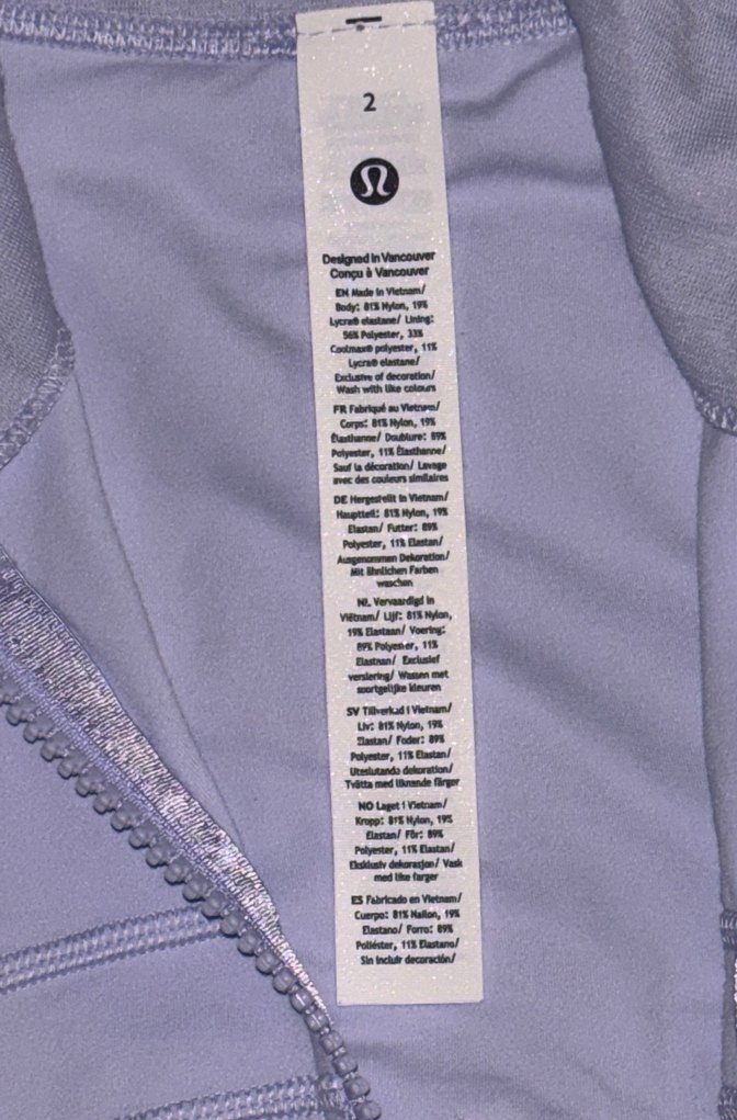 Lululemon Define Crop Ceket Serene Blue - Görsel 3