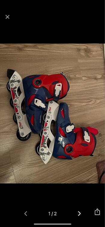 34-36 çocuk paten birkaçkez kullanıldı gayet iyi