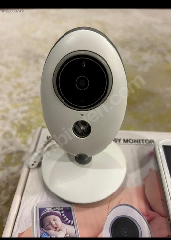 Kablosuz Bebek Monitörü ve Kamera Beyaz - Görsel 4
